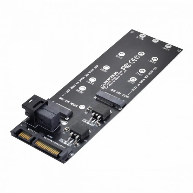 Main image of WRIARICH SFF-8643 to U2 Kit NGFF M-Key to HD Mini SAS NVME PCIe SSD SATA Adapter for Motherboard