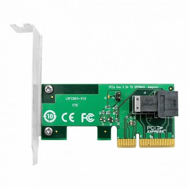Main image of WRIARICH PCI-E 4X to U.2 U2 Kit SFF-8639 NVME PCIe SSD Adapter for Mainboard SSD 750 p3600 p3700 M.2 SFF-8643