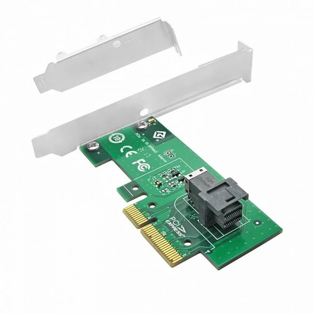 Alt view image 5 of 7 - WRIARICH PCI-E 4X to U.2 U2 Kit SFF-8639 NVME PCIe SSD Adapter for Mainboard SSD 750 p3600 p3700 M.2 SFF-8643