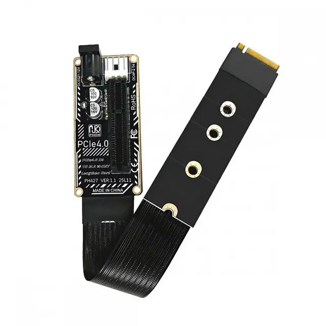 Main image of WRIARICH M.2 NGFF NVMe M-Key to PCI-E X1 X4 X8 X16 Cable Graphics Card Extension Adapter PCI-Express for M2 2260 2280