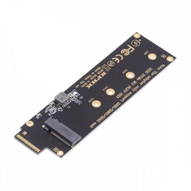 Main image of WRIARICH NVMe NGFF M-key 4X to PCI-E Ruler 1U GEN-Z EDSFF Short SSD E1.S Host Carrier Adapter