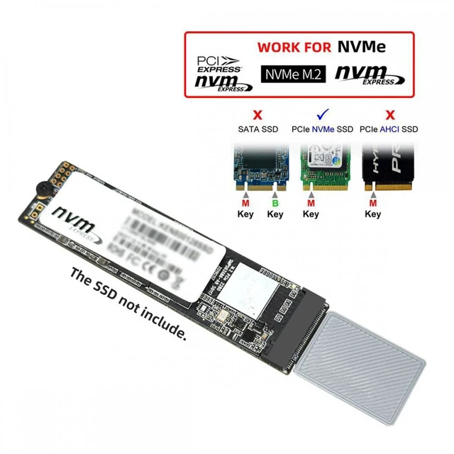 Alt view image 4 of 7 - WRIARICH CFexpress Type-A to NVME 2230 2240 2260 2280 Memory Card Kit Case CFE CFA NGFF M-key Adapter for Camera 8K RAW PCIe Expansion