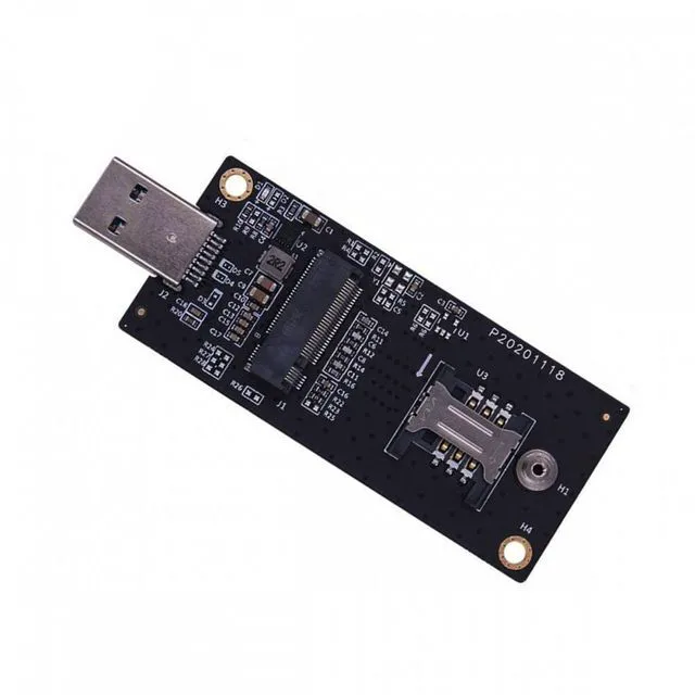 Main image of WRIARICH NGFF M.2 Key-B WWAN to USB 3.0 Adapter Riser Card w SIM Slot For 3G/4G/5G LTE Wireless Module Modem Card