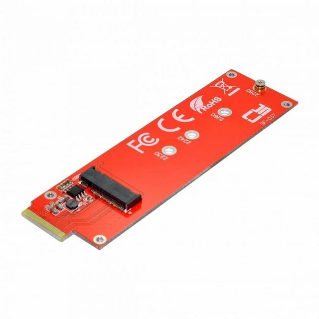 Main image of WRIARICH NVMe NGFF M-key 4X Host Adapter to Ruler 1U GEN-Z EDSFF Short SSD E1.S Carrier Adapter