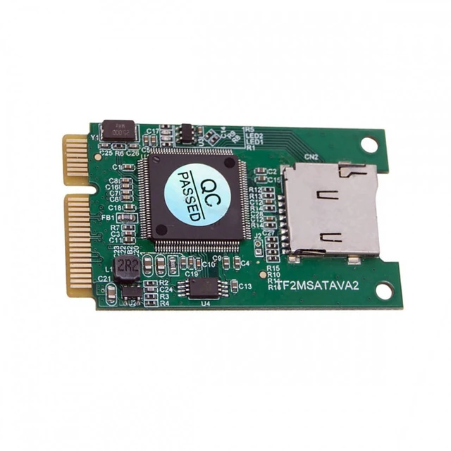 Main image of WRIARICH 30x50mm MSATA to Micro SD T-Flash TF Card Rearder Adapter Embedded for Industrial Mobile SSD