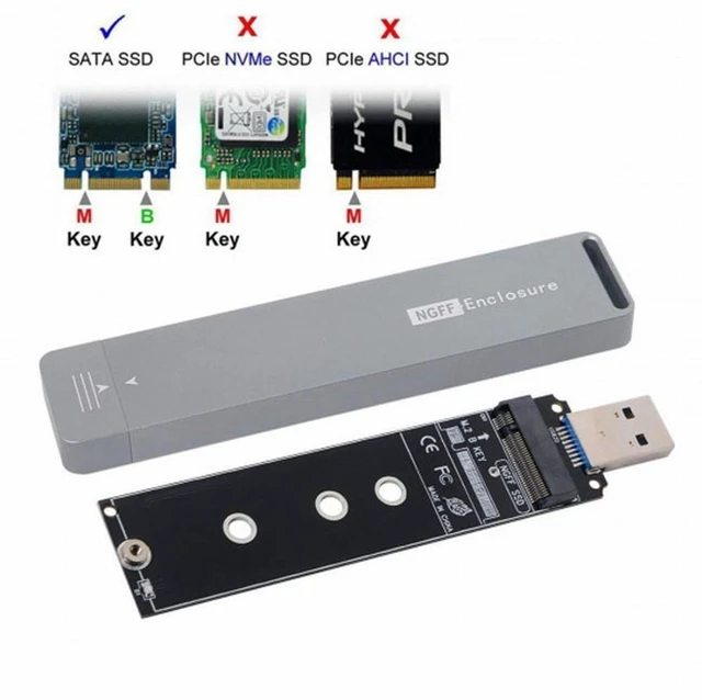 Main image of WRIARICH B/M-key NGFF M2 SSD to USB 3.0 External PCBA Conveter Adapter Card Flash Disk Type