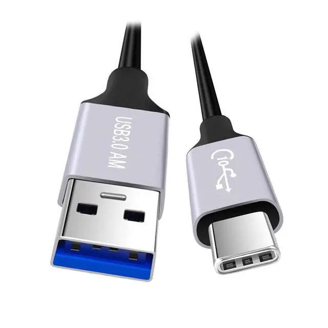 Main image of WRIARICH 50cm 10Gbps USB 3.1 Type C Male to USB3.0 Type A Male Data Power Cable 5V3A for Laptop Phone Disk