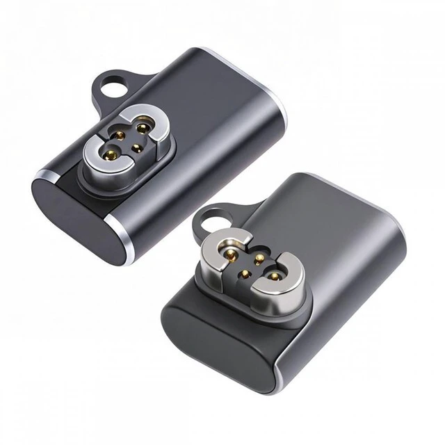 Main image of WRIARICH Cable 2pcs/lot Magnetic Charging Adapter USB Type-C to 4-Pin Horizontal Vertical Rhomboid Contacts Compatible with Bone Conduction Headphone S70