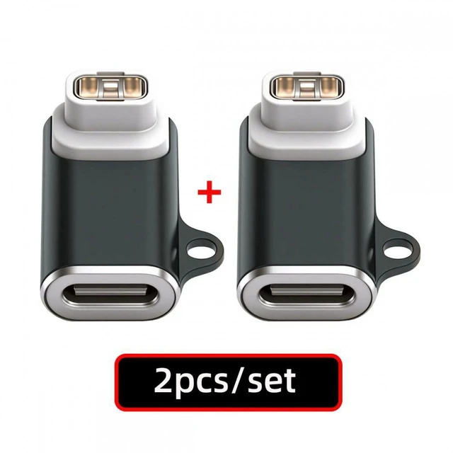 Alt view image 2 of 7 - WRIARICH Cable 2pcs/lot Connector Smart Watch Charging Adapter USB Type-C to 3-Pin Compatible with COROS Pace Pro