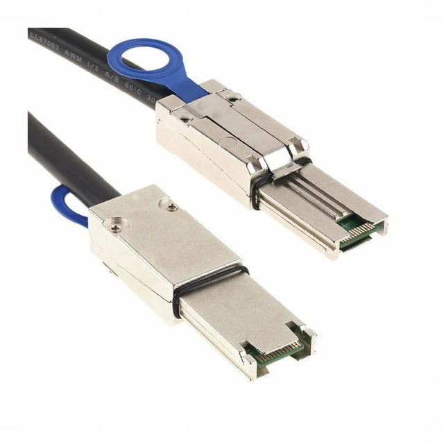 Main image of WRIARICH External Mini SAS 26Pin 4x SFF-8088 to SFF 8088 4 Lane Data Disk Raid Multilane Cable 6Gbps
