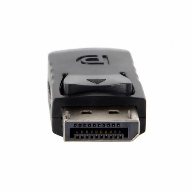 Alt view image 3 of 7 - WRIARICH Black DP DisplayPort Male to Mini DP DisplayPort Female Adapter for Displays HDTV Monitor