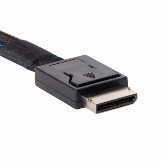 Alt view image 3 of 7 - WRIARICH OCuLink PCIe PCI-Express SFF-8611 4i to OCuLink SFF-8611 SSD Data Active Cable 50cm