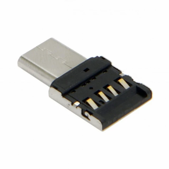 Alt view image 3 of 7 - WRIARICH 5pcs Ultra Mini Type-C USB-C to USB 2.0 OTG Adapter for Cell Phone Tablet USB Cable Flash Disk