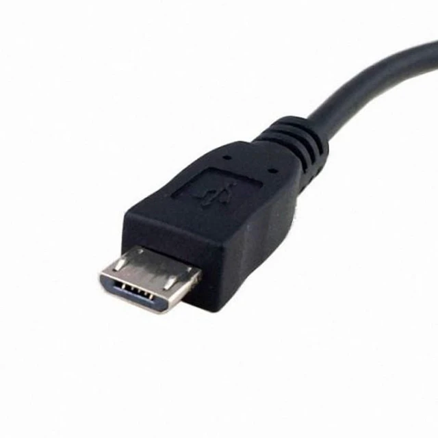 Alt view image 4 of 7 - WRIARICH Black Color Micro USB 2.0 OTG Host Flash Disk Cable with USB power for Galaxy S3 i9300 S4 i9500 Note2 Note3 S5