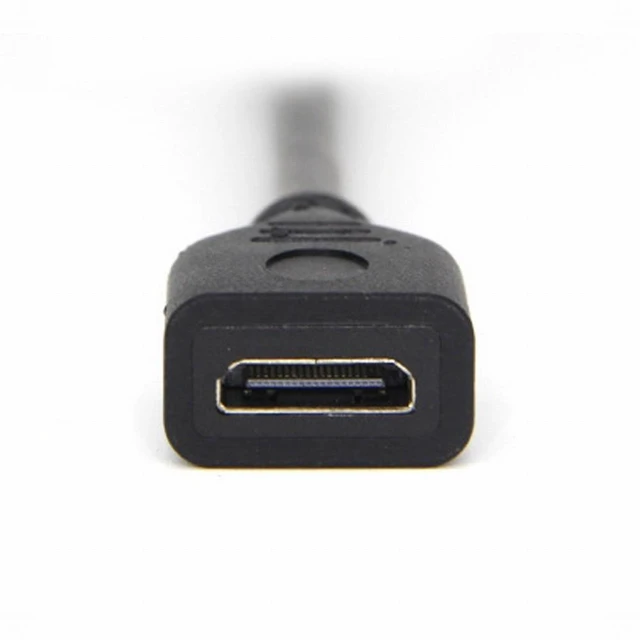 Alt view image 4 of 7 - WRIARICH 15cm Mini HDMI Type-C Socket Female to Mini HDMI Male Adapter Extension Cable for Camera HDTV 4K 1080P