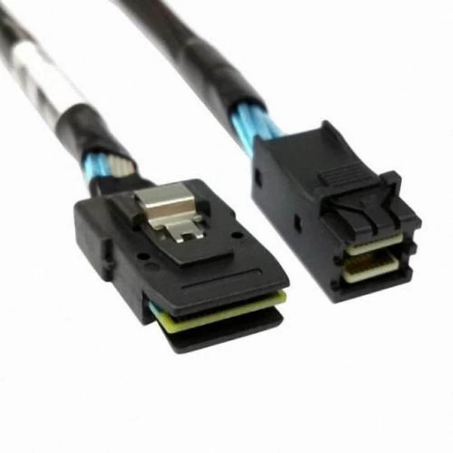 Main image of WRIARICH Internal Mini SAS SFF-8087 to mini sas High Density HD SFF-8643 data Server hard disk raid Cable 50cm