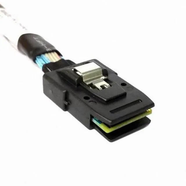Alt view image 2 of 7 - WRIARICH Internal Mini SAS SFF-8087 to mini sas High Density HD SFF-8643 data Server hard disk raid Cable 50cm