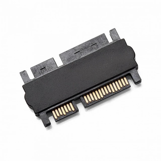 Main image of WRIARICH 3.5" 2.5inch SATA 22Pin 7+15 Male to SATA 22P 7+15 Male extension convertor Straight adapter