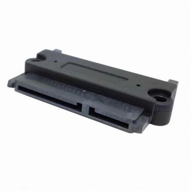 Alt view image 3 of 7 - WRIARICH 3.5" 2.5inch SATA 22Pin 7+15 Male to SATA 22P 7+15 Female extension convertor adapter with screw holes