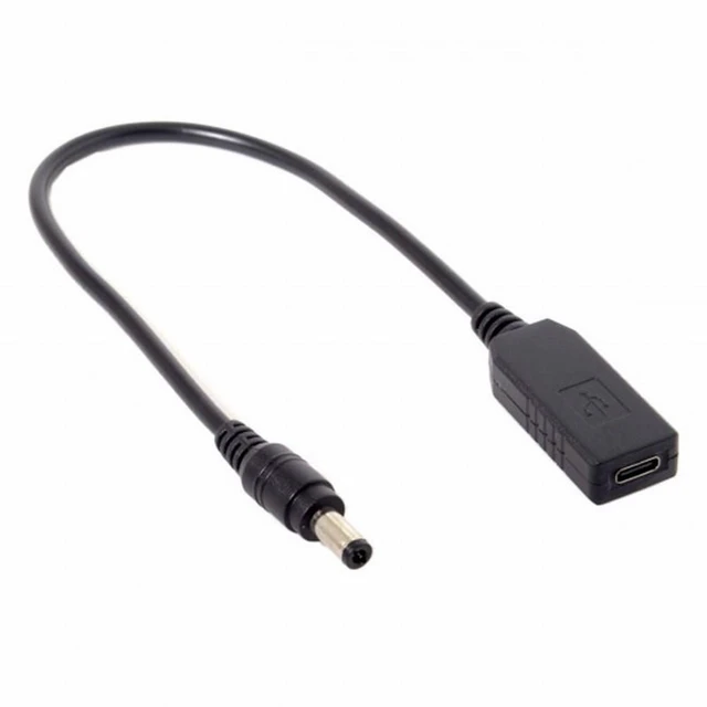 Alt view image 3 of 7 - WRIARICH USB 3.1 Type-C USB-C to DC 20V 5.5 2.5mm 2.1mm Power Plug PD Emulator Trigger Charge Cable for Laptop