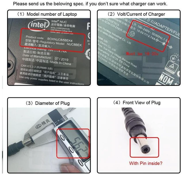 Alt view image 7 of 7 - WRIARICH Type-C USB-C Input to 20V DC 5.5*2.1mm Output Power 100W 135W 140W 65W PD Charge Cable for Laptop
