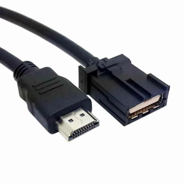 Main image of WRIARICH High Speed HDMI 1.4 Type E Male to Type A Male Video Audio Cable 1.5M Automotive Grade for Hyundai H1 Car