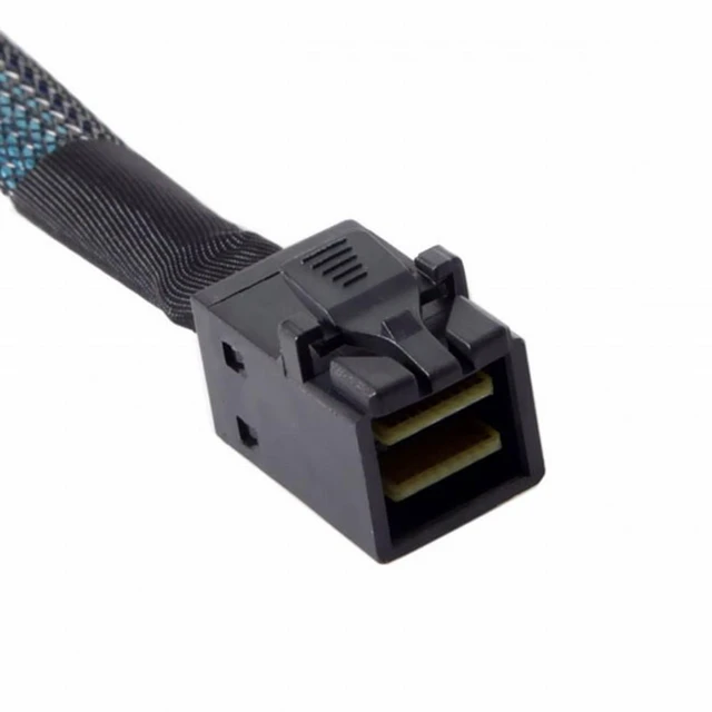Alt view image 3 of 7 - WRIARICH OCuLink PCIe PCI-Express SFF-8611 4i to SFF-8643 SSD Data Active Cable 50cm