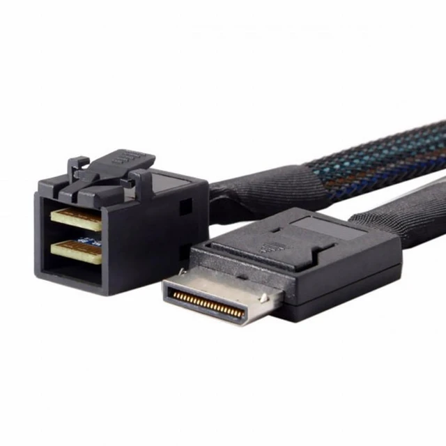 Alt view image 4 of 7 - WRIARICH OCuLink PCIe PCI-Express SFF-8611 4i to SFF-8643 SSD Data Active Cable 50cm