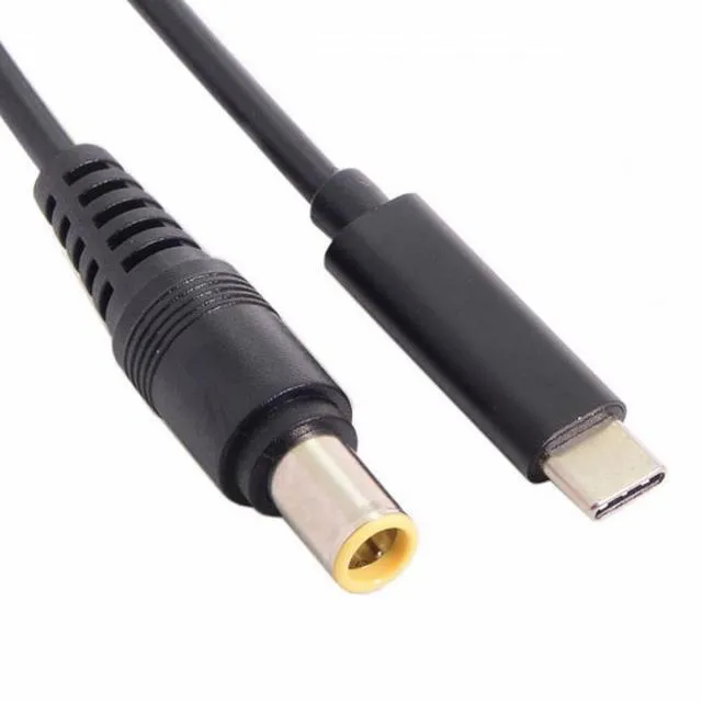 Alt view image 2 of 7 - WRIARICH PD Power Type-C USB-C Input to DC 7.9*5.4mm Power PD Charge Cable for Laptop 18-20V
