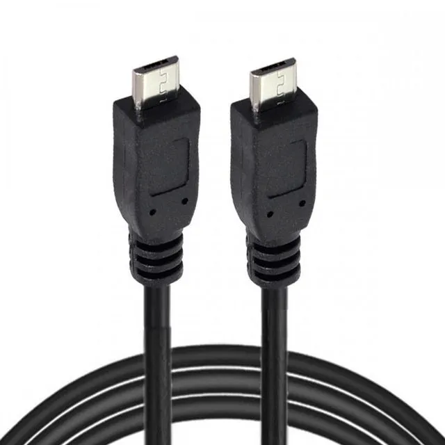 Alt view image 2 of 7 - WRIARICH Micro USB2.0 Male to Micro USB Male 5Pin Data Charge Cable 100cm for Phone Tablet Camera