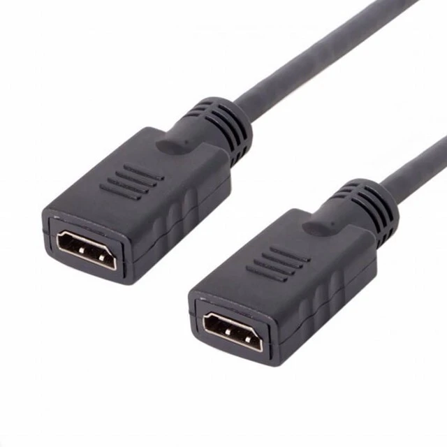 Alt view image 3 of 7 - WRIARICH DMS-59Pin Male to Dual HDMI 1.4 HDTV Female Splitter Extension Cable for PC Graphics Card