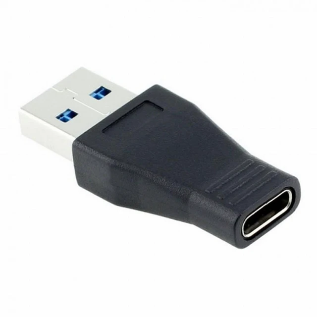 Alt view image 3 of 5 - WRIARICH USB-C USB 3.1 Type-C Female to USB 3.0 A Male Data Adapter for MAC Laptop Tablet Cell Phone