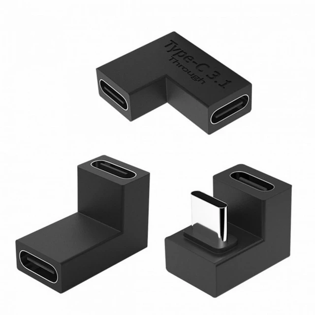Main image of WRIARICH 3pcs/lot USB 3.1 Type-C Male Female to USB-C Female Power Data 10Gbps Adapter for NS Switch Phone