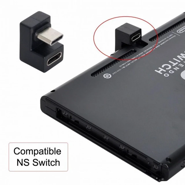 Alt view image 4 of 7 - WRIARICH 3pcs/lot USB 3.1 Type-C Male Female to USB-C Female Power Data 10Gbps Adapter for NS Switch Phone