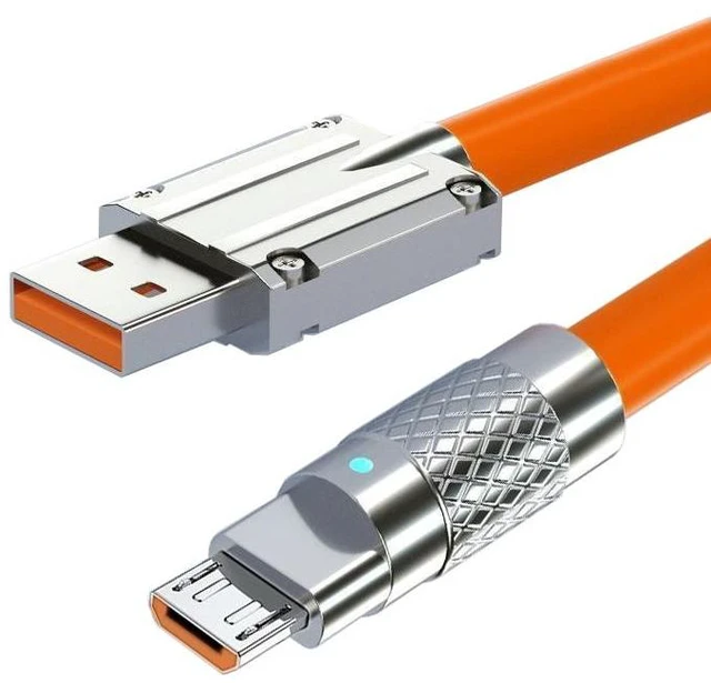 Main image of WRIARICH USB-A Type A to USB Micro 5Pin Liquid Silicone Ultra Soft Power USB2.0 Data Cable Fast Charge for Laptop Tablet Phone