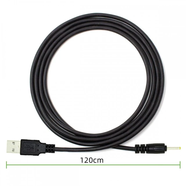 Alt view image 4 of 7 - WRIARICH USB2.0 Type-A Male to DC 5V Power DC 2.50mm 2.35mm 0.7mm Power Plug Charge Cable