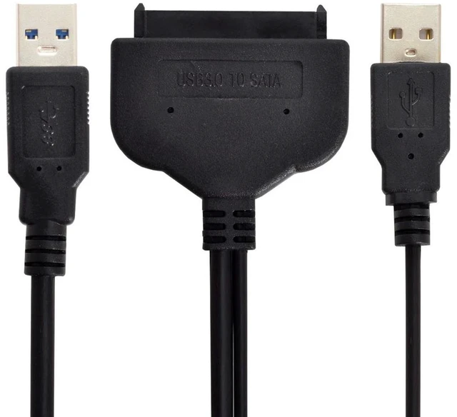 Main image of WRIARICH USB 3.0 to SATA 22Pin 2.5" Hard disk driver Adapter With extral USB Power cable