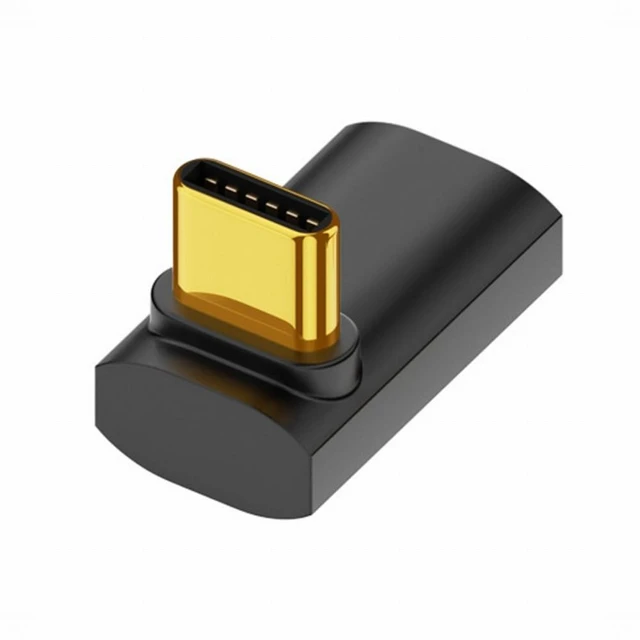 Alt view image 2 of 7 - WRIARICH USB4 Type-C Male to Female Extension 240W Power 40Gbps Data 8K Video Adapter Up Down Angled for NS Phone Laptop