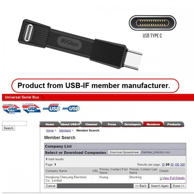Alt view image 3 of 7 - WRIARICH USB5.0 80Gbps Flat Slim FPC Male to Male Extension Cable Up Angled 90 Degree 240W 16K 8K 60Hz 5K Compatible with 40Gbps USB4.0 Thunderbolt3/4/5