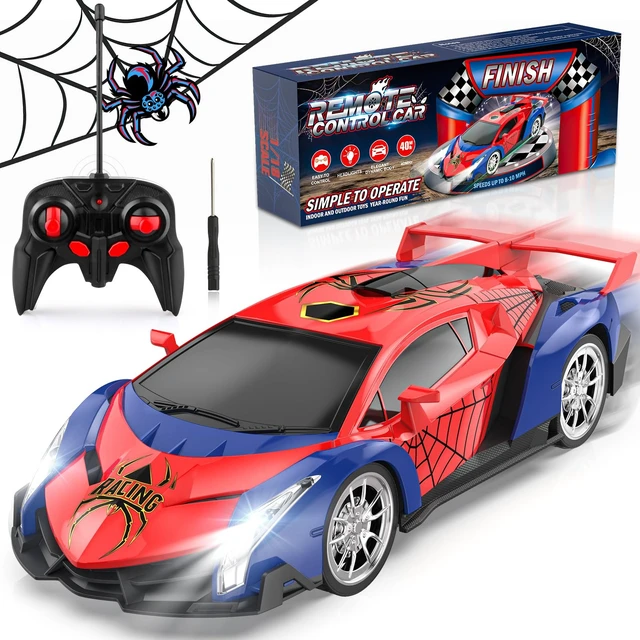 Main image of Growsland Remote Control Car for Kids, RC Cars for Boys Kids 1:18 Electric Vehicle Toy Car Hobby Racing Car Toys with Lights & Controller, Birthday Gift for 3 4 5 6 7 8 9 Year Old Boys Girls