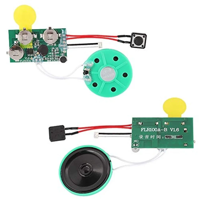 Alt view image 7 of 7 - DIY Greeting Card Chip, 60 Seconds Music Sound Audio Voice Recording Module Device Chip Recordable Sound Chip for Christmas Cards, Creative Gift Boxes, Jewelry Boxes, Crafts, Children's Toys