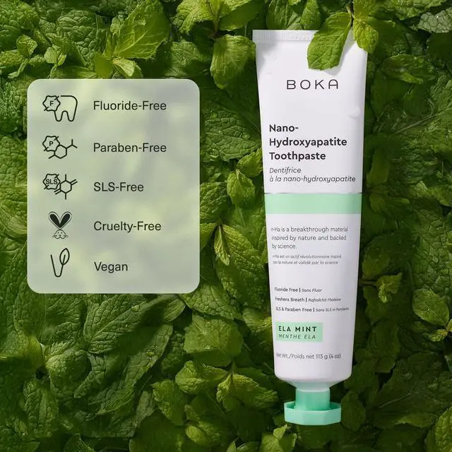 Alt view image 3 of 7 - Toothpaste - Fluoride Free Toothpaste, Nano Hydroxyapatite Toothpaste