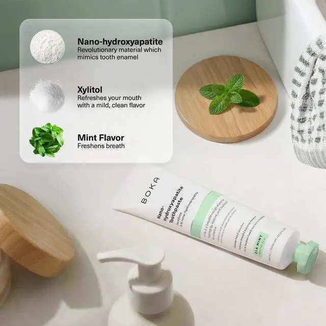 Alt view image 4 of 7 - Toothpaste - Fluoride Free Toothpaste, Nano Hydroxyapatite Toothpaste