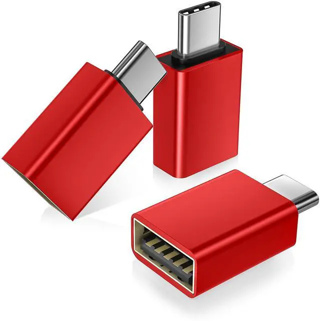 Main image of USB C to USB Adapter 3Pack,USBC Male to USB 3.0 Female Converter