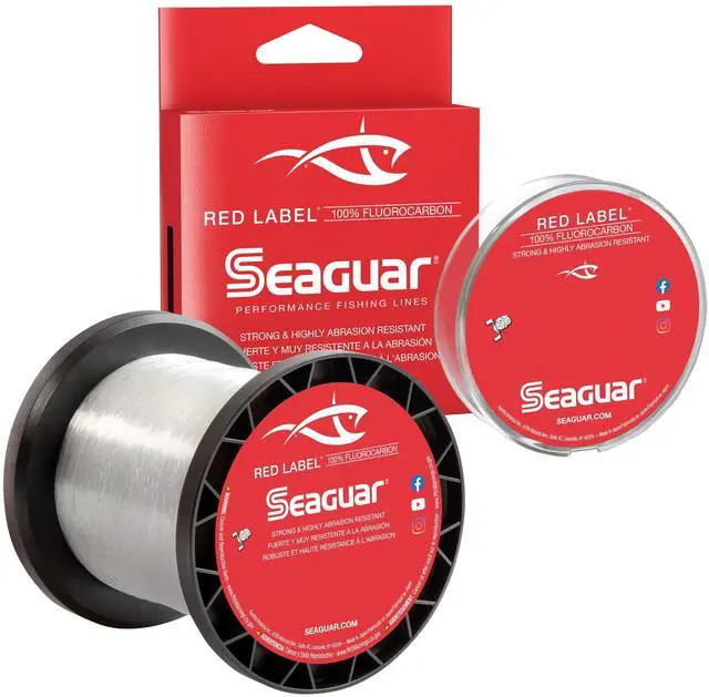 Main image of Red Label 100% Fluorocarbon Fishing Line 12lbs, 200yds, Clear - 12RM200