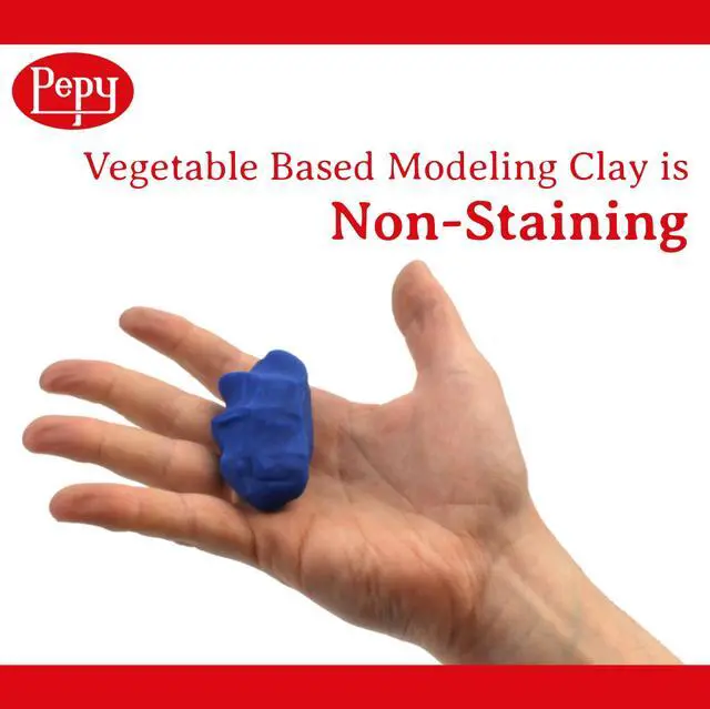 Alt view image 5 of 5 - Plastilina Reusable and Non-Drying Modeling Clay Gift Set; Set of 24 Bars, 1.4 Ounce Each, 2 Each of 12 Colors, Perfect for Arts and Crafts Projects, Multicolor