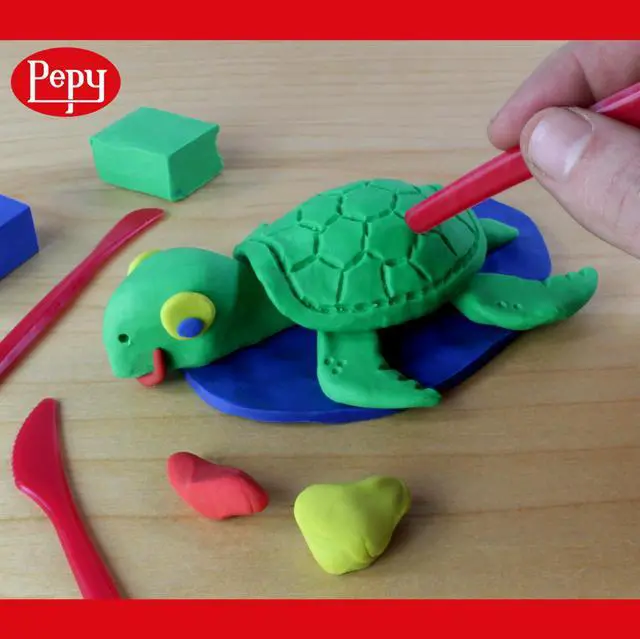 Alt view image 5 of 5 - Reusable and Non-Drying Oil-Based Plasticine Modeling Clay, Primary Colors, 1 Pound, Sulfur-Free & Non-Toxic, Great for Kids, Beginners, and Artists, Perfect for Arts and Crafts Projects