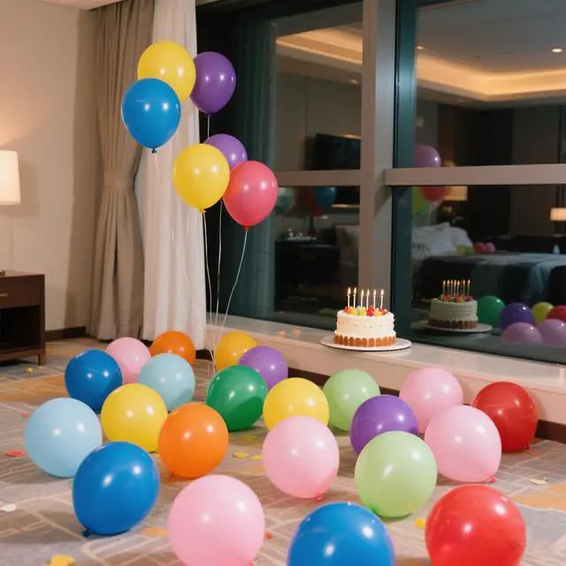 Alt view image 6 of 7 - Balloons Assorted Colors Rainbow Decorations 100 Pack 12 inch Round Bright Latex Colorful Balloons for Birthday Baby Shower Wedding Party Birthday Decorations Supplies Arch Garland