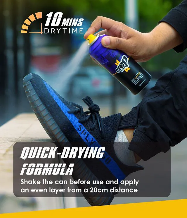 Alt view image 3 of 7 - Shoe Protector Spray - Rain & Stain Waterproof Nano Protection for Sneaker, Leather, Nubuck, Suede & Canvas