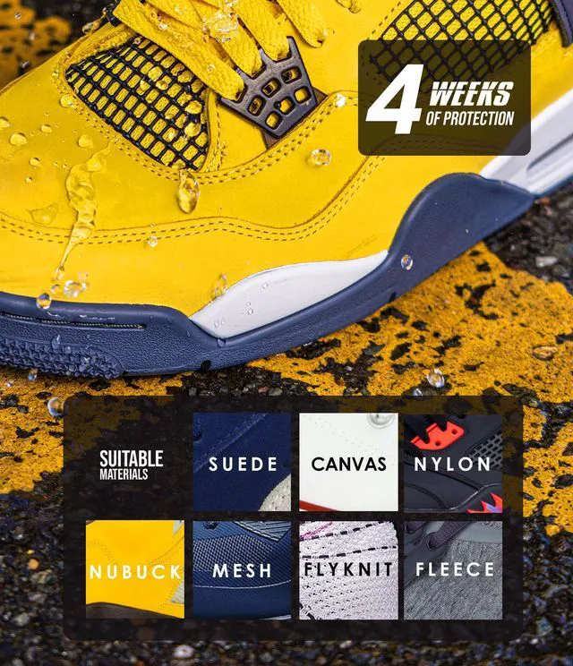 Alt view image 5 of 7 - Shoe Protector Spray - Rain & Stain Waterproof Nano Protection for Sneaker, Leather, Nubuck, Suede & Canvas